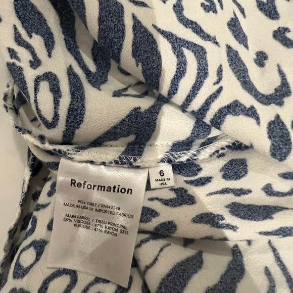 New! Never worn Reformation Crimini dress - Picture 7 of 9